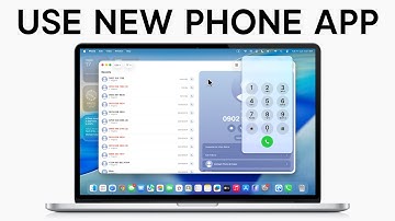 macOS Tahoe 26: How to Use Phone App on Mac