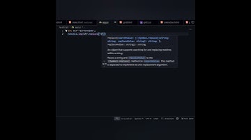 Replace method in javascript 😲 #coding #javascript #shorts