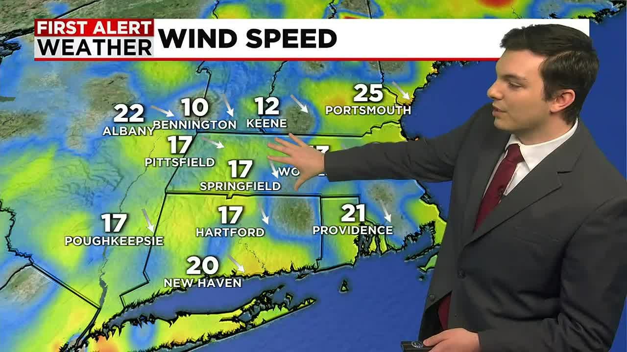 Windy & Cooler for Sunday, We Turn Unsettled and Mild by Midweek - YouTube