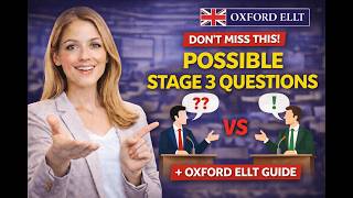 Possible ELLT Stage 3 Essay Questions You Should NOT Miss! | Oxford ELLT Speaking Guide