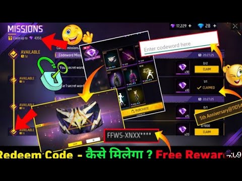 How to collect unlimited pink diamond | Codeword mission kaise complete kare | use 1 secret word