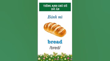 Bé học từ vựng Tiếng Anh chủ đề đồ ăn cùng cô Thanh Nấm nhé