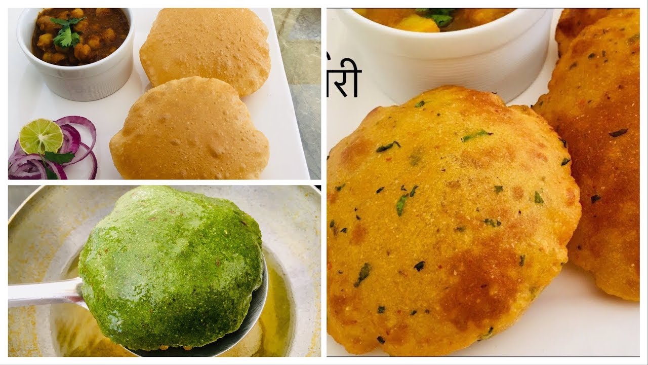 ३ तरह की फूली फूली पूरी की आसान और बेहतरीन रेसिपी | 3 Poori Recipes | Puri Recipes | Anyone Can Cook with Dr.Alisha