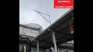 Alsipercha / Alupercha + Column clamps