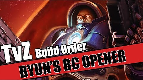 Build Order Tutorial: TvZ Byun Marine Opener Into BC