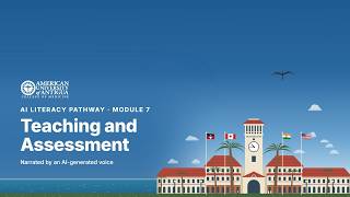 Module 7 - Teaching and Assessment