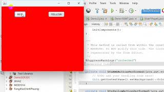 #SOF203 #Java3 - Demo AWT Swing JFrame JButton - Slide 1 Page 6