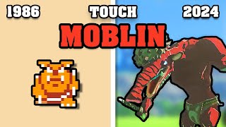 How fast can you touch a Moblin in every Zelda game?