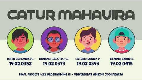Demo Website Final Project Web Programming III