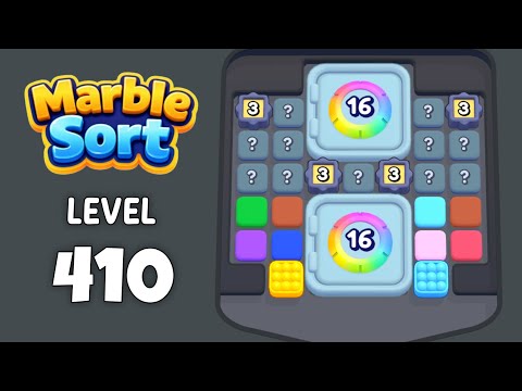 Marble Sort level 410 solution