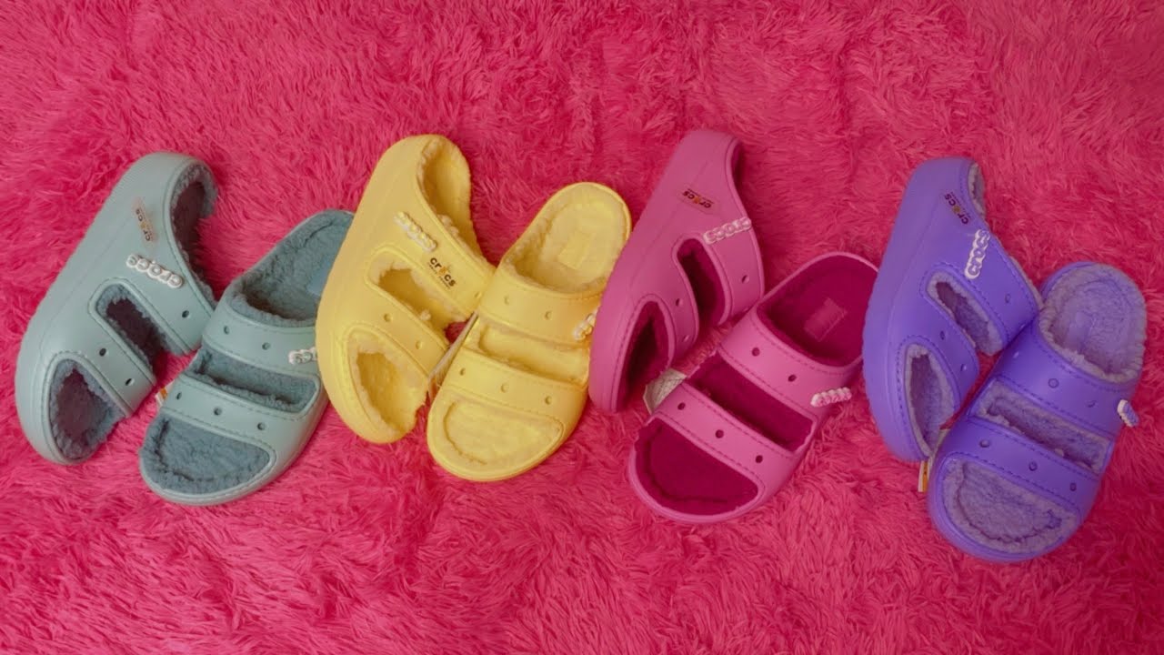 ◆CROCS◆ TRENDY Trendy Sandals CROCS CLASSIC COZZZY SANDALS UNBOXING REVIEW + TRY ON HAUL