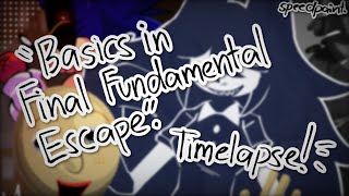 Basics in Final Fundamental Escape (Art Timelapse/Speedpaint)