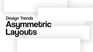 DESIGN TRENDS: Asymmetric Layouts