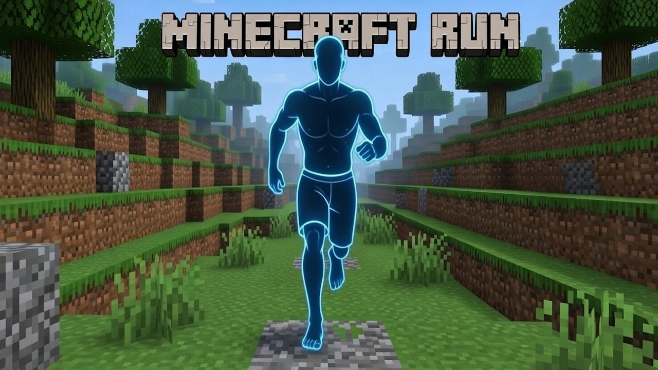 MINECRAFT RUN! Immersive Interactive Warm Up - YouTube