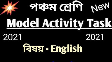 class -V english model activity task part 2
