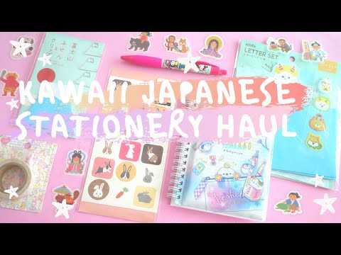 Kawaii Japanese Stationery Unboxing - Inku Crate May 2020