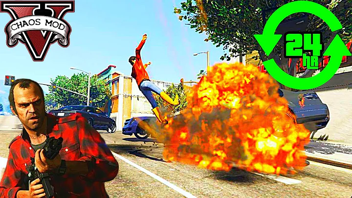 Surviving The CHAOS MOD for 24 HOURS in GTA 5!