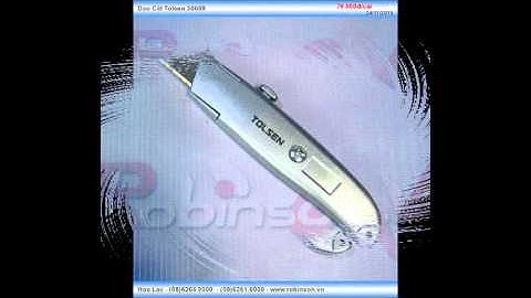 Dao rọc bằng thép không gỉ Tolsen 30008