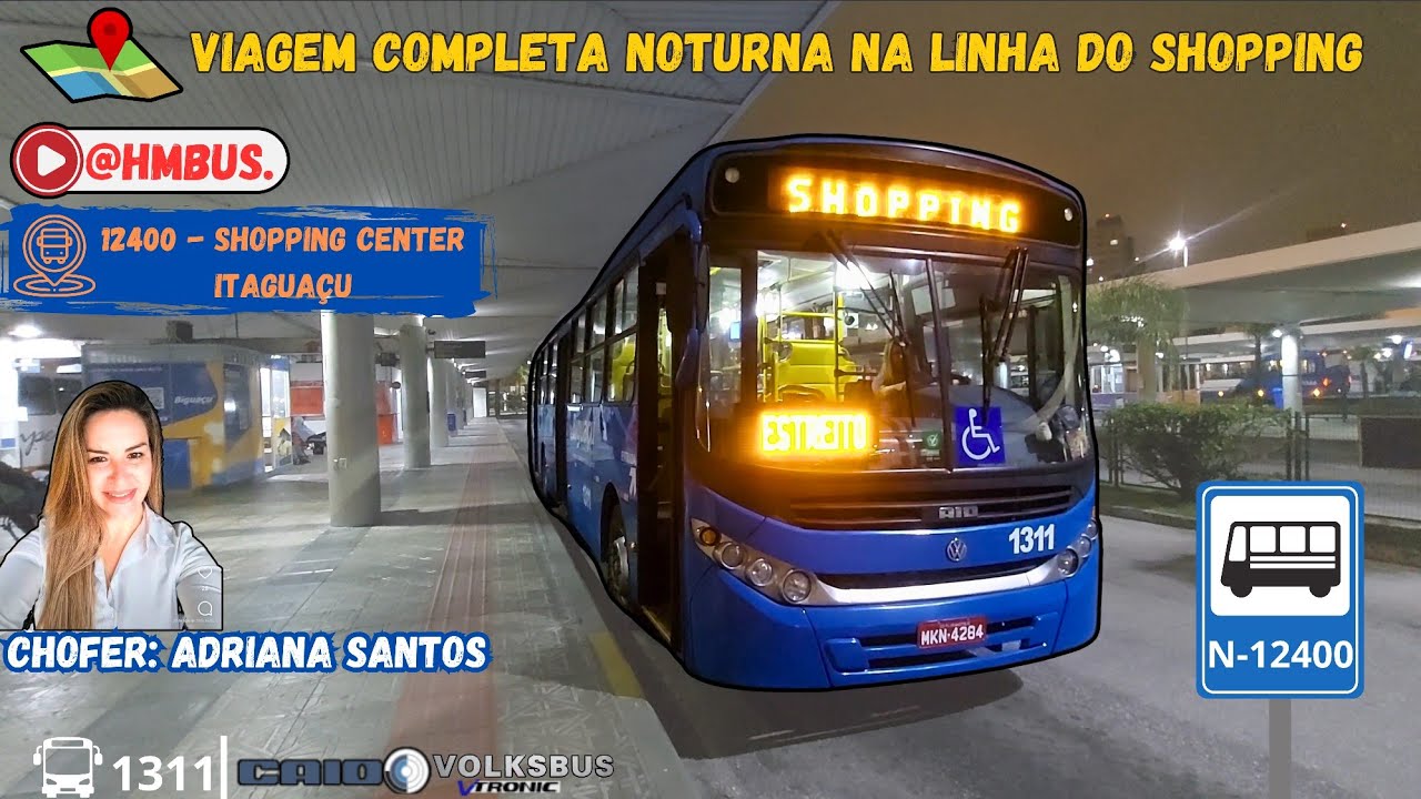 Linha Intermunicipal 12400 | Shopping Center Itaguaçu - Volkswagen 17.230 OD Automatizado. 