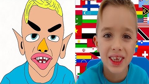 Vlad and Niki play with Miko - Smart Toy Funny Drawing meme