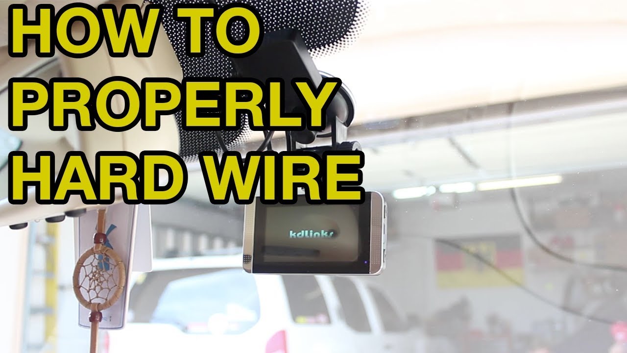 How To Hardwire Your Dash Cam! (Mercedes ML) - YouTube