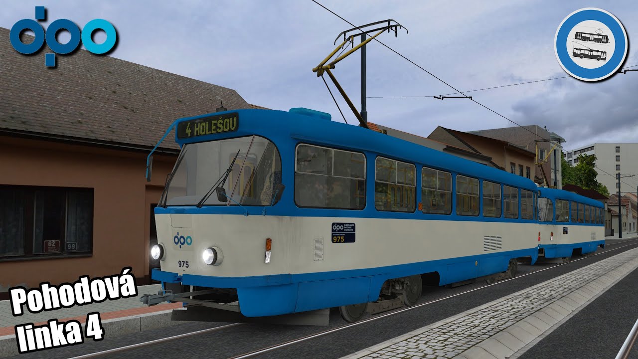 SIMT | Pohodová jízda na lince 4 na Holešov