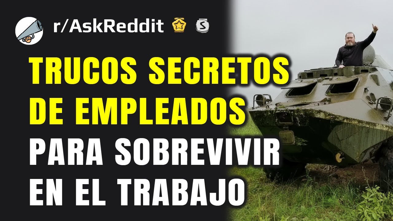 ¿Qué truco secreto usas en tu trabajo que solo los empleados conocen?