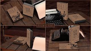Book promotion in vintage and steampunk style 2025 For After Effects Template