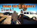 STUCK IN SAND!! RV Street Camping, &amp; Loud Trains - Titusville, Florida