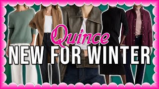 Top MUST-HAVE Quince Pieces For A COZY Winter!
