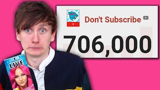 Don't Subscribe has reached 700,000 SUBSCRIBERS!