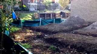Excavated Area For The New Extensions