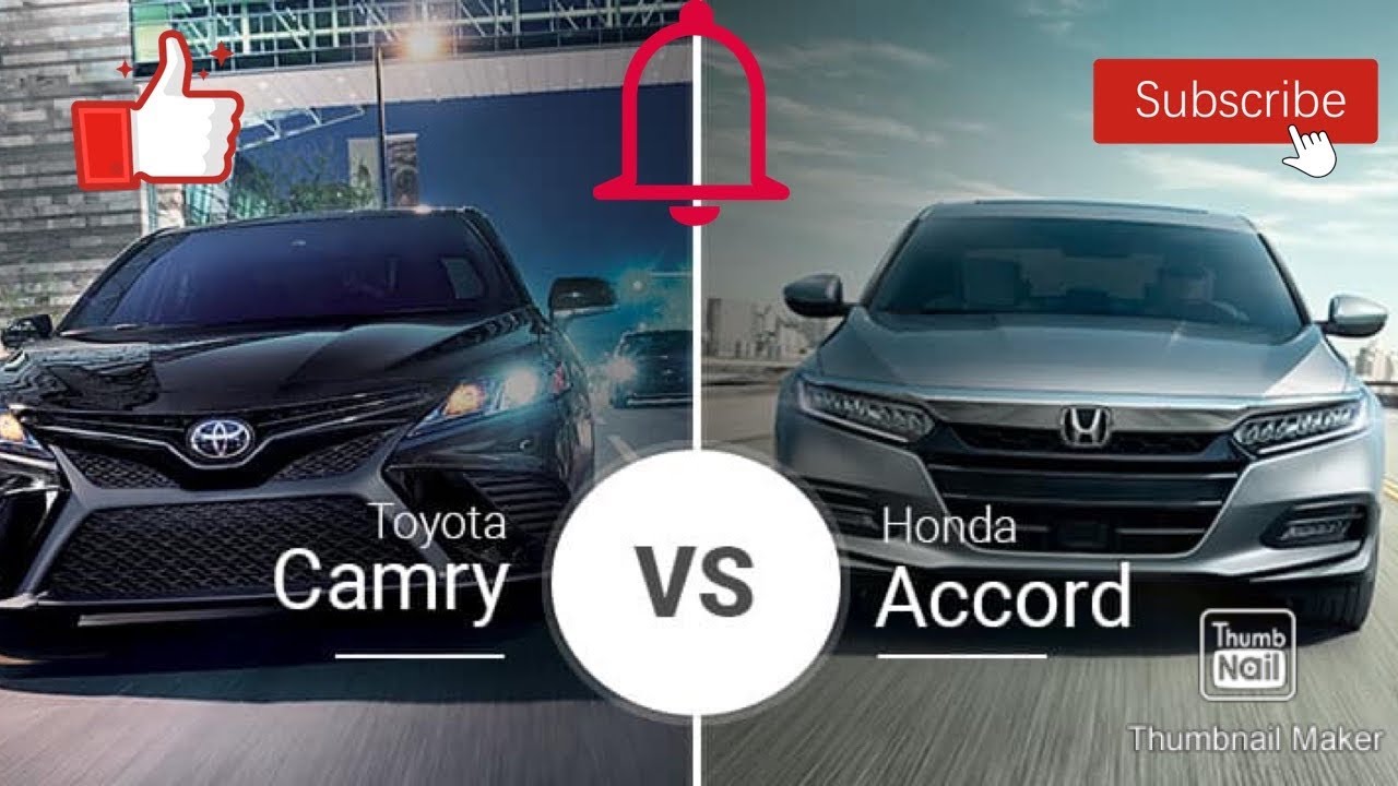 Toyota Camry vs Honda Accord - YouTube
