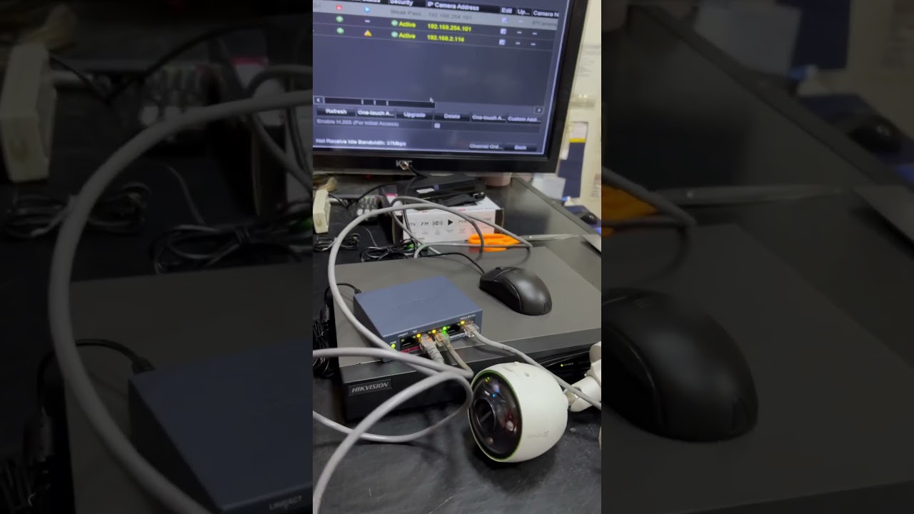 EZVIZ IP CAM CONNECT HIKVISION NVR 