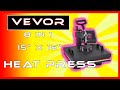 Vevor 8 in 1 Heat Press 15 x 15 Unboxing and Tour for Sublimation, Heat Transfers T Shirt Press