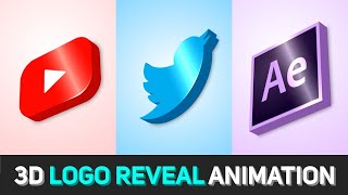 After Effects Tutorial  3D Logo CC Light Sweep 2020 || Adobe After Effects New Tutorial ||