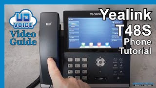 Yealink T48S Phone Tutorial ｜ UD Voice Video Guide screenshot 5