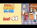 Brain Puzzle:3 Crazy Mind Level 44 Solution Walkthrough 
