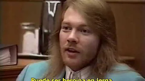 Axl Rose en la corte - Juicio Steven Adler contra ...