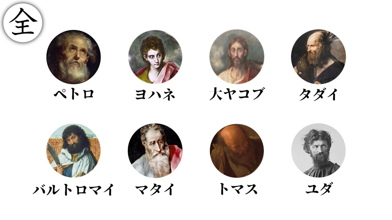 【全解説】イエスの「12使徒」を15分で解説 - YouTube
