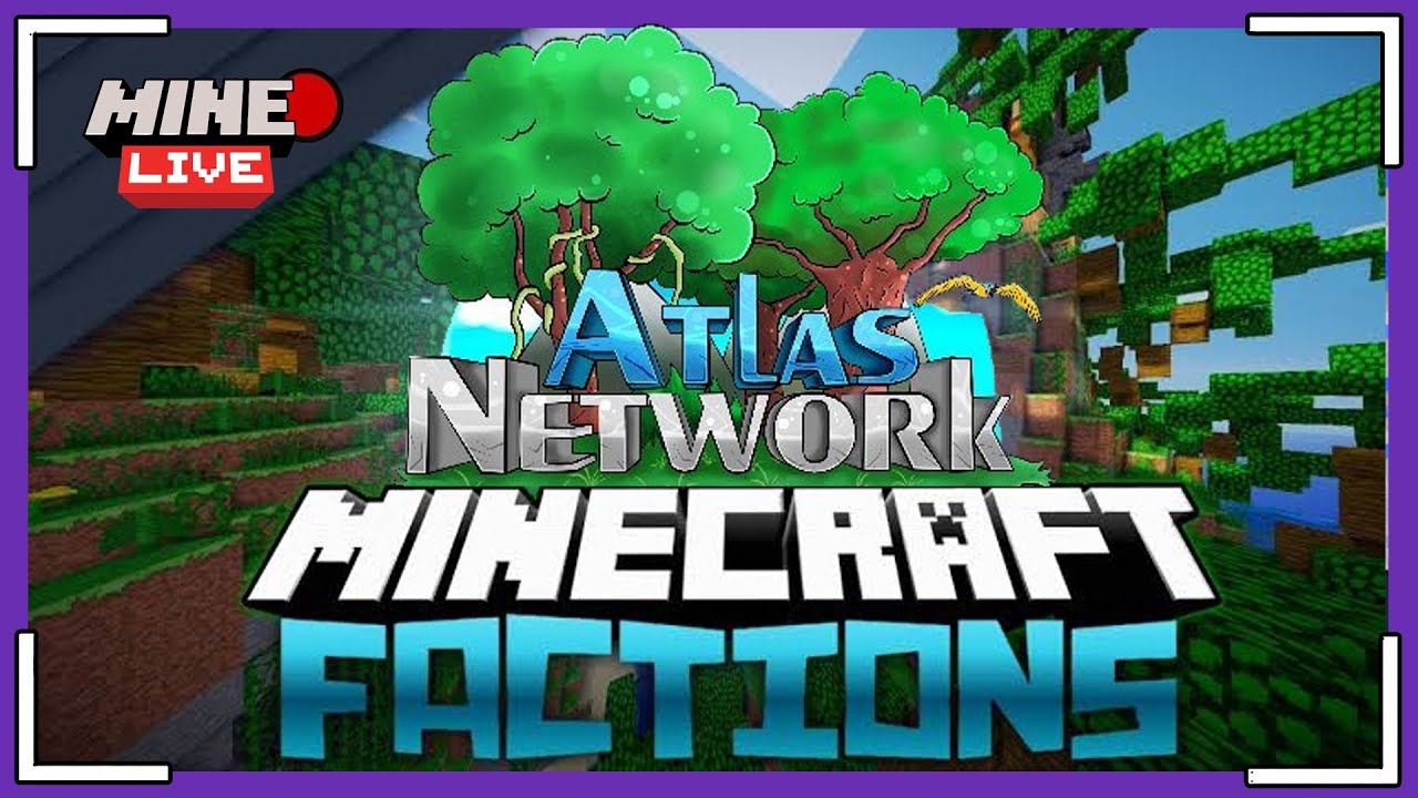 ATLAS NETWORK 💣 NOVO SERVER 💣  FACTIONS COM SISTEMA DE MÍSSIL!!! - ATLAS NETWORK
