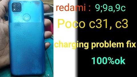 Poco c31 charging problem solution!!poco c31 charging problem fix