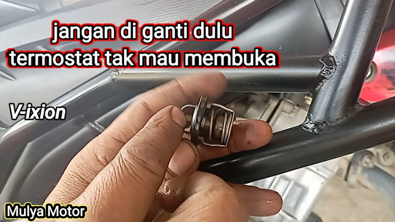 Selalu over heat...... periksa dan tes termostat Vixion yg sudah kaku.