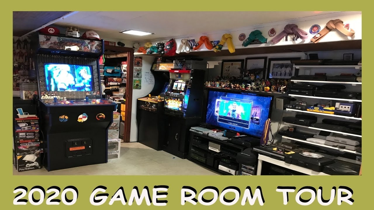 2020 Game Room Tour YouTube