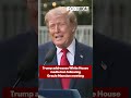 Trump addresses White House media ban following
Gracie Mansion meeting