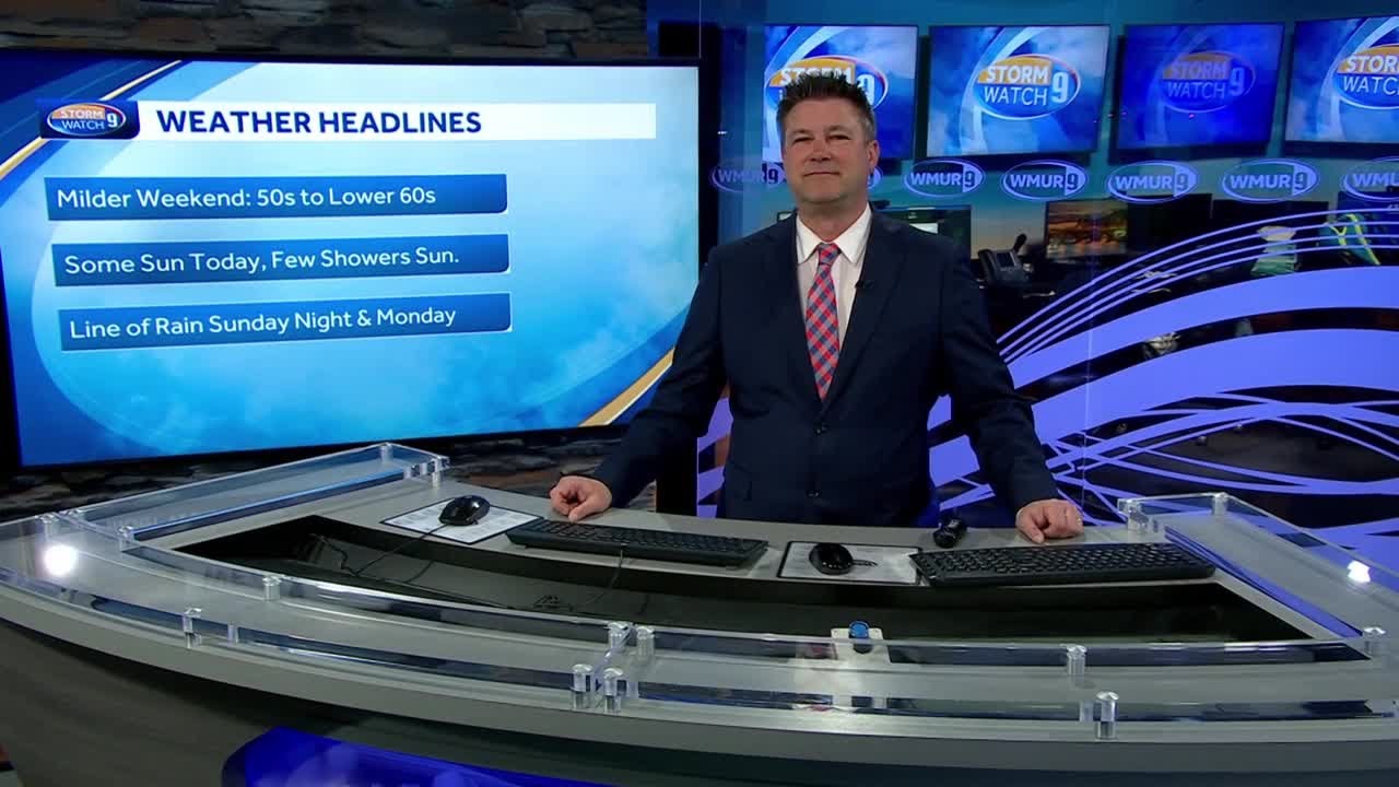 Video: Mild weekend before rain moves in - YouTube