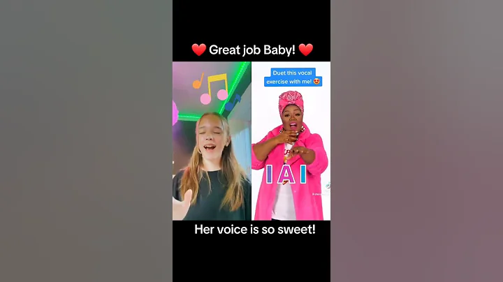 Amazing young girl DUETS Vocal Exercise w/Vocal Coach - DayDayNews