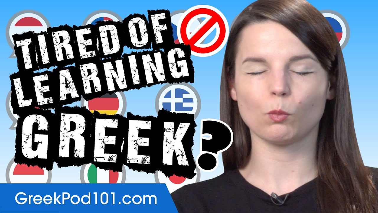 ⁣Tired of Learning Greek?