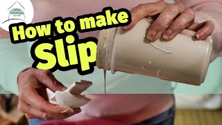 How to make clay slip