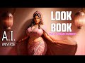 Indian AI Art Model Video : Plus Size Saree Looks Ep 2